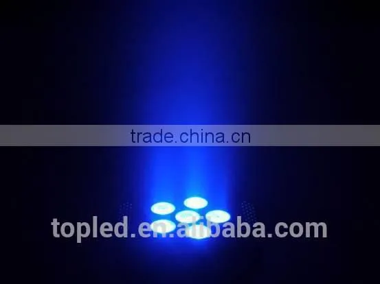 2/4/6/8CH dmx led par 6*4-in-1 RGBW indoor led par can battery powered par light for club shows