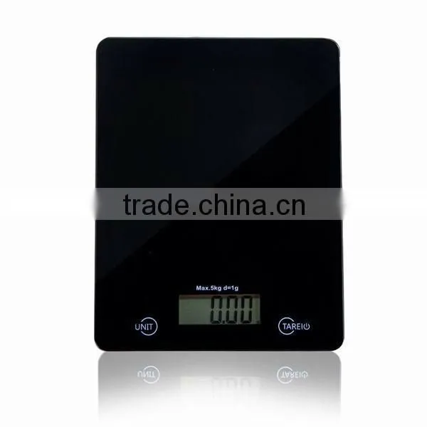 2016 hot sell kitchenware digital fruit scale accurate 1 gram for health kitchen food weighing measure