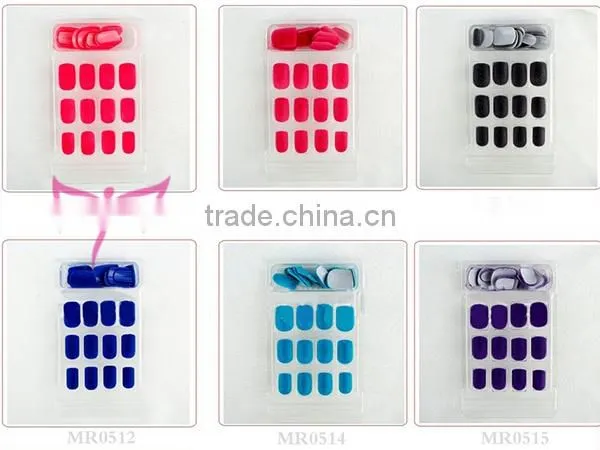 nail art tutorial velvet flocking nail tips wholesale