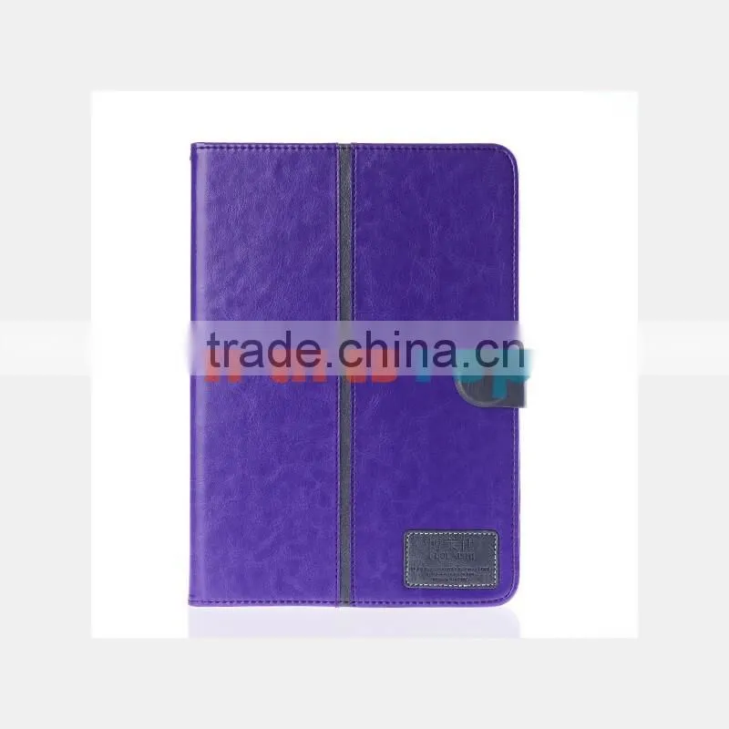 Wholesale Colored Leather Case For iPad 2 3 4 Flip Cover TPU Protective Book Case