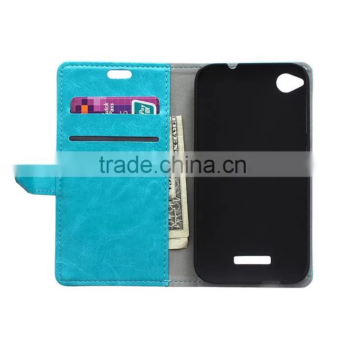 Wholesale Flip Cover Leather Case For HTC Desire 320,For HTC Desire 320 Book Cover Stand Case