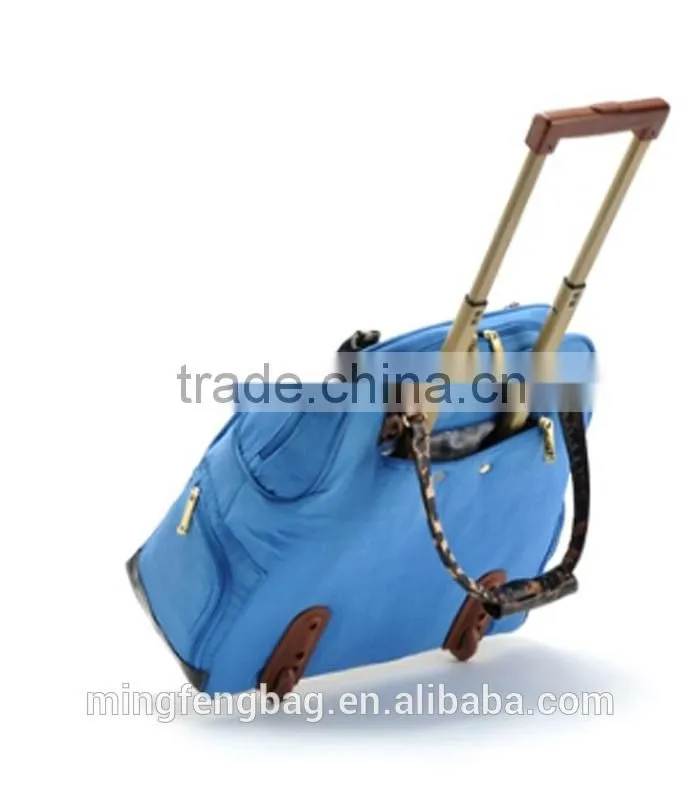 Custom High Quality Multifunction Tote Trolley Bag for Travel Trip and Business