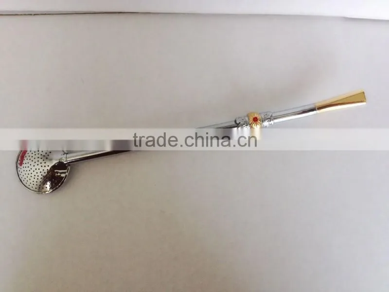Mate straw spoon stainless steel