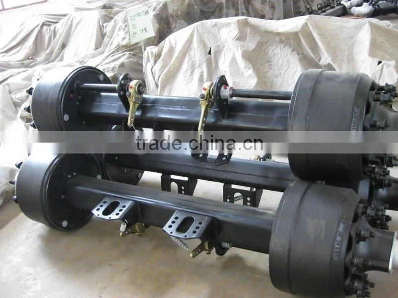 Semi trailer axle wheel hub