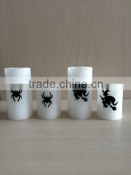 Wax Flameless LED Candles - Halloween