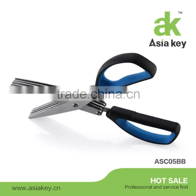 Multi-used 100% safe kitchen scissor stainless steel scissor