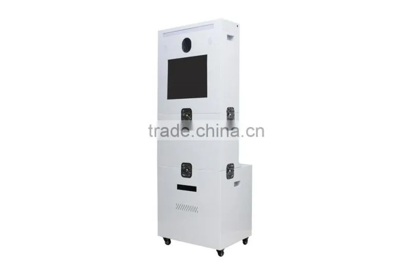2016 Instagram Sticker Photo Booth With Software/Cabinet/Printer/Camera For Wedding/Party/Rent
