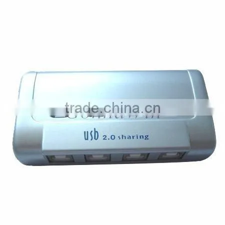 Mini Auto USB 2.0 Sharing 4 Port USB Switch