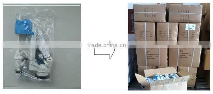 Bathroom accessory manual PP double button toilet filling valve