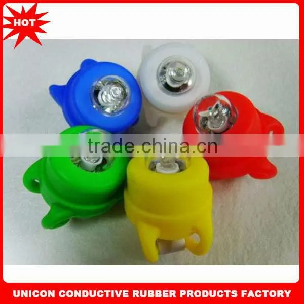 high quality silicone led bicyle lights