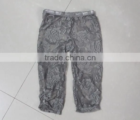 Wholesale cute baby lace legging