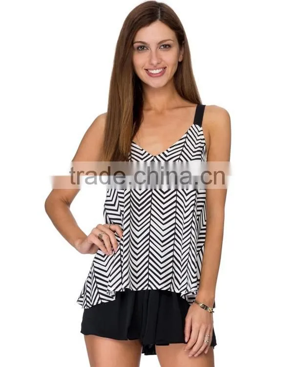 Chevron print women's clothing manufacturers clothing in turkey