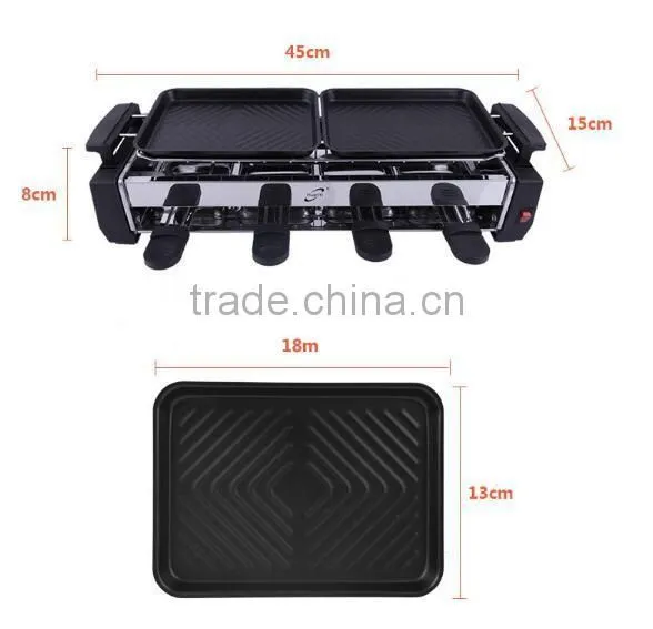 High quality Barbecue parties Smokeless indoor BBQ / indoor charcoal bbq grill / electric barbecue Grill