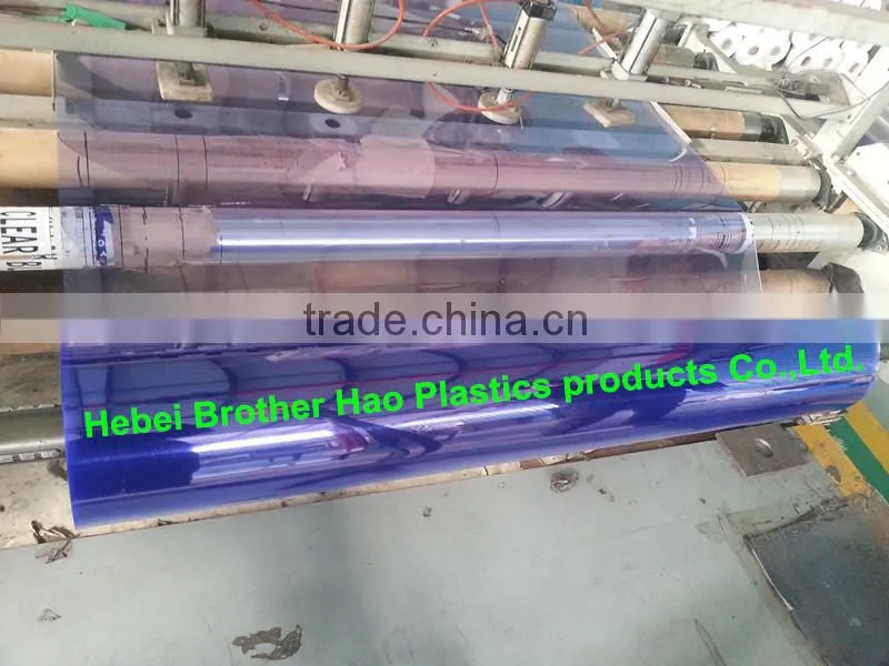 Big Core Transparent PVC Flat Sheet