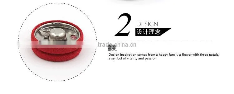 24mm colorful fastener Fabric button