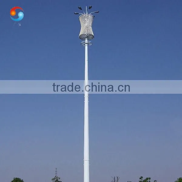 Steel utility poles