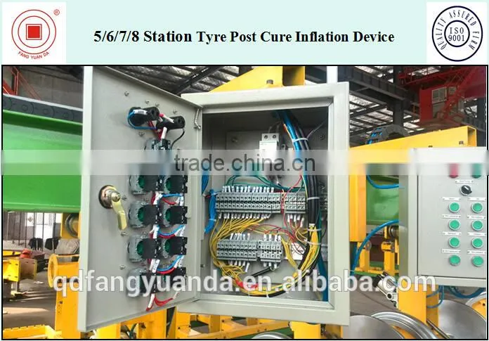 Tyre Post Cure Inflation Device with Customized Station Number