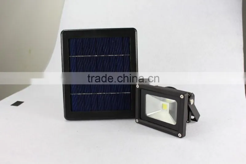 low price high quality energy saving portable solar led flood light for camping or garden