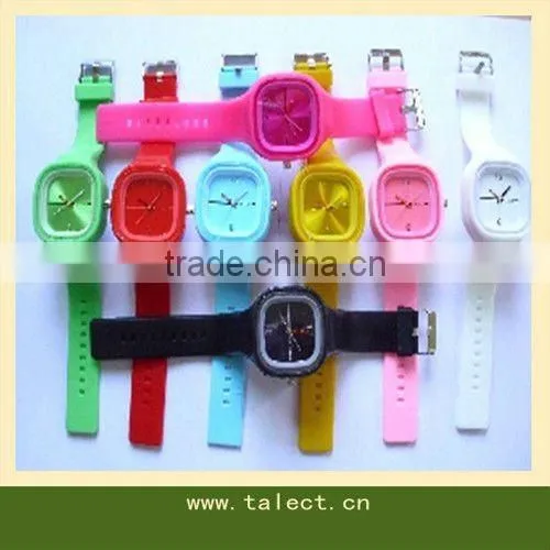 Healthy life custom jelly watch promotional gifts