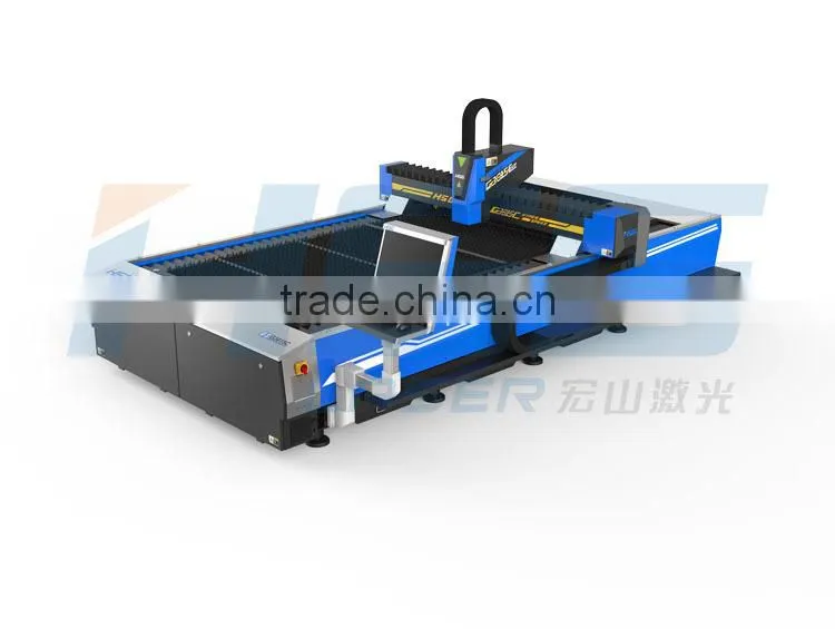 HSG 500w laser auto focus laser cutting machine for 4 mm thick metal materials HS-G3015C