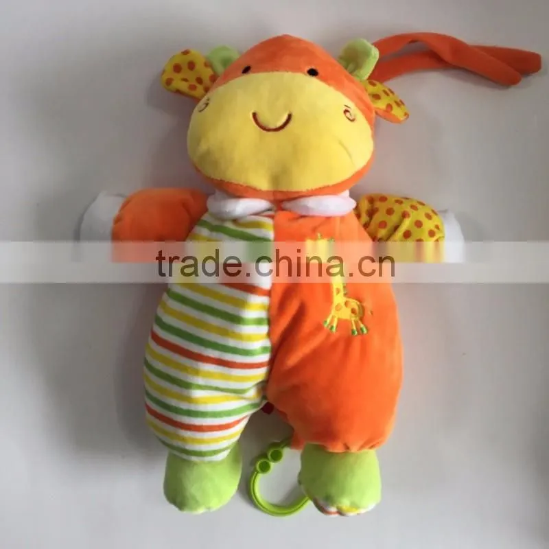 En71 Stuffed Elephant baby toy with music box