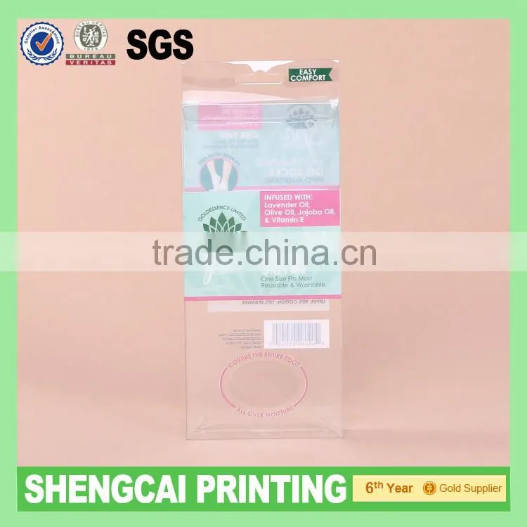 Various types of custom PVC packaging box