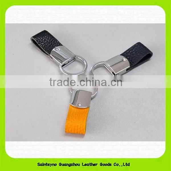 Wholesale leather key chain customized cheap key chain 15053