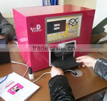 Nails Art Paint Machine, Built-in Personal Computer,Touch Screen Handle