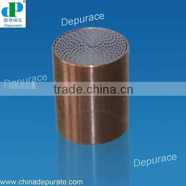 Small universal metal honeycomb for cutt-off saw catalyst
