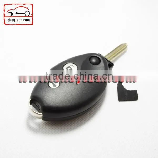 OkeyTech VW 3+1panic button remote key shelll (Round head) for vw flip key for vw remote key case for key cover vw key shell