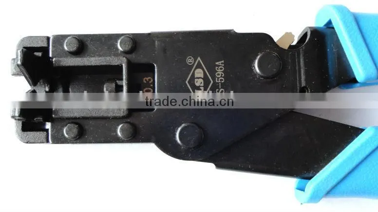 LS-596A RG56 RG6 F connectors netwrok crimping tool for testing UTP/STP cable