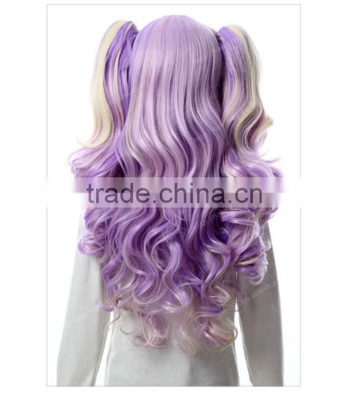 colored wigs lolita cosplay
