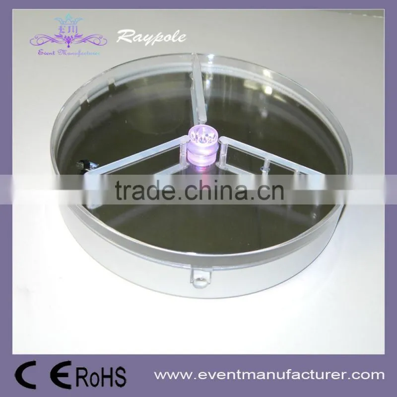 Wireless RGB vase led centerpiece light base for bear/wine bucket