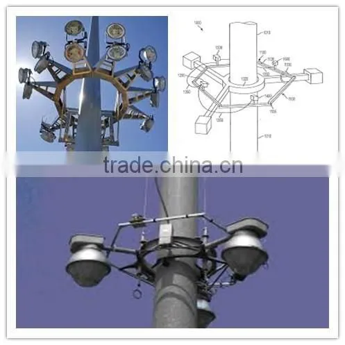 Best Galvanized Polygonal CCTV Camera Poles