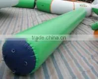 Best quality 0.9mm materials floating inflatable water park with inflatable water trampoline