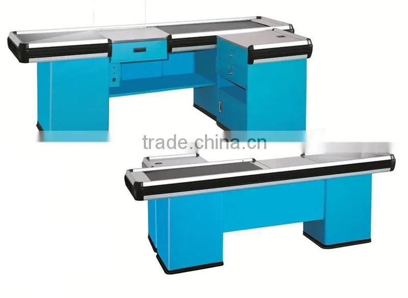 Ownace High Quality Automatic Supermarket Cashier Counter Table