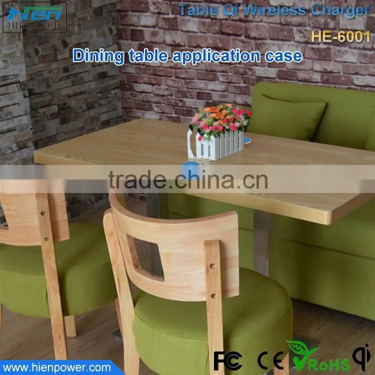 Embedded in Furniture Inductive Charger Wireless Charging Table