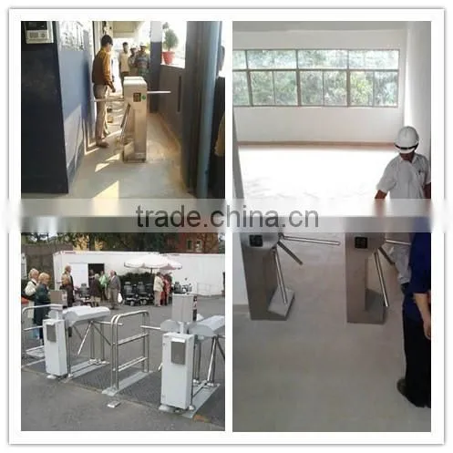 Intelligent mechanical tripod turnstile with CE approved for sale