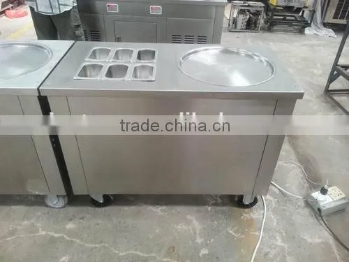 2016 Lestars Miguelitos Multi-functional Flat Pan Frying Ice Pan Machine