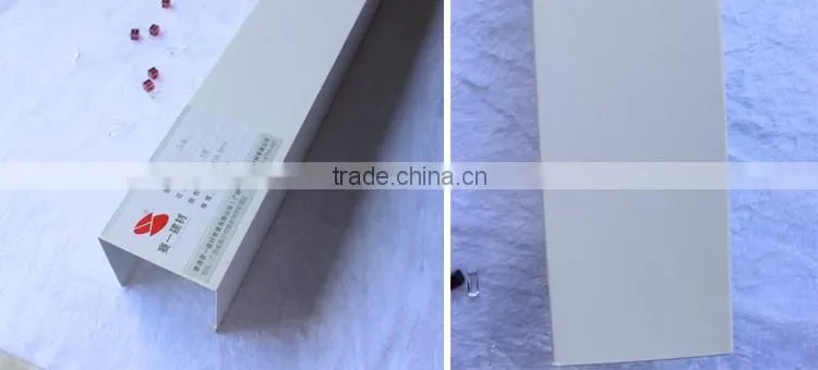 Wholesale 100*100*1.0mm Powder coating White Color Aluminium Baffle Ceiling