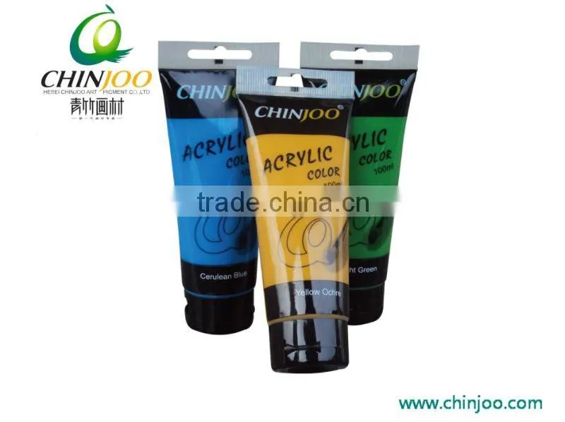 Acrylic color paint waterbased