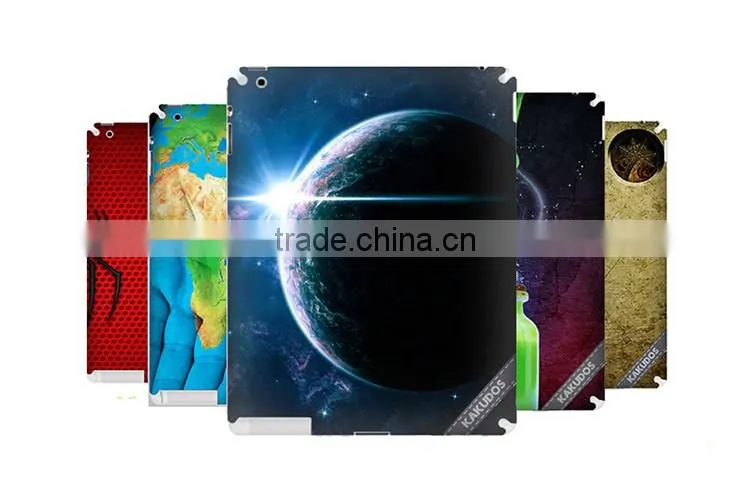 OEM removable customized decorative laptop skin sticker for ipad