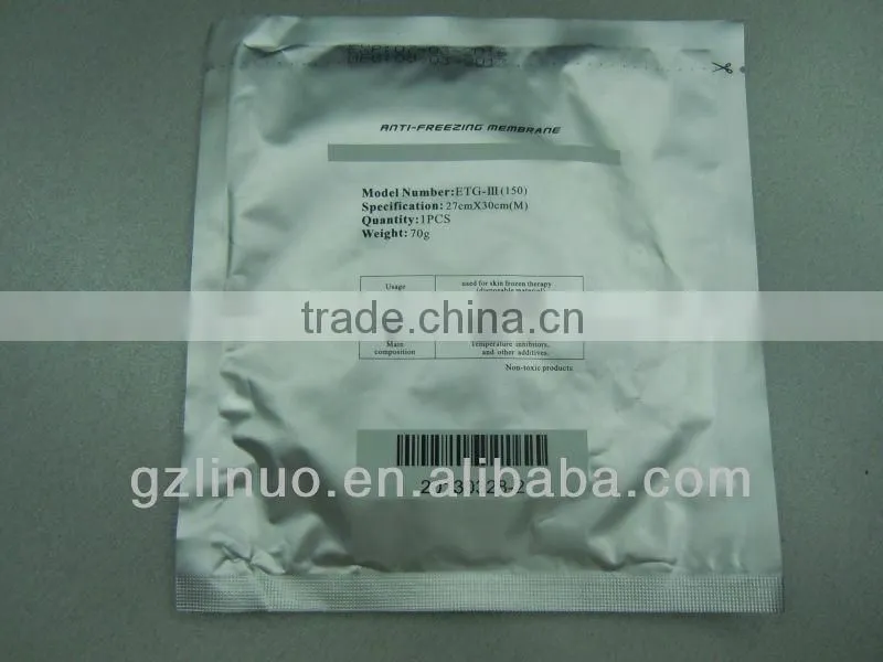 anti cryo membrance for cryotherapy machine