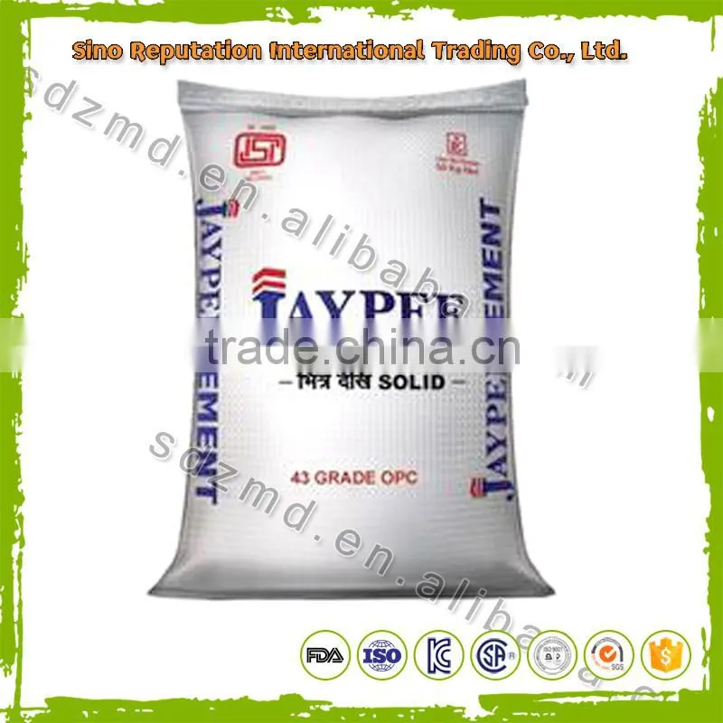 Plastic woven PP corn sugar in 25kg bag with low price