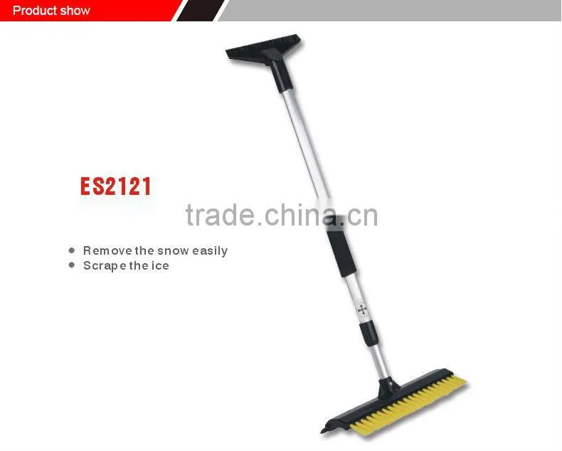 China BSCI 10" Car/Suv Snow Broom with Ice Scraper