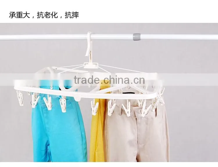 plastic cloth hanger & hook