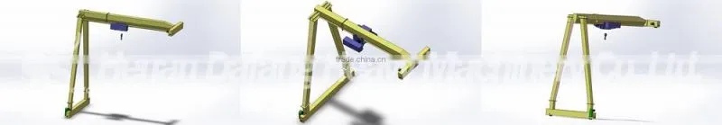Semi --gantry crane++