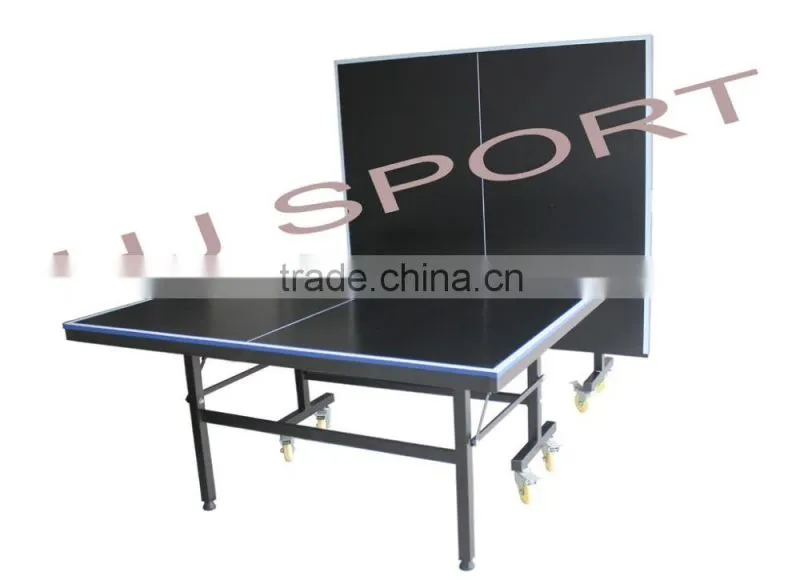 Factory Promotion 16mm MDF board, Standard size Moveable foldable Table tennis table
