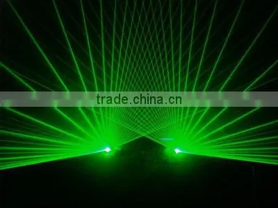 2W single green animation laser stage lighting ILDA programmable laser lights