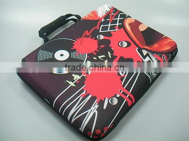 Plastic Handle eva material laptop carrying eva bag